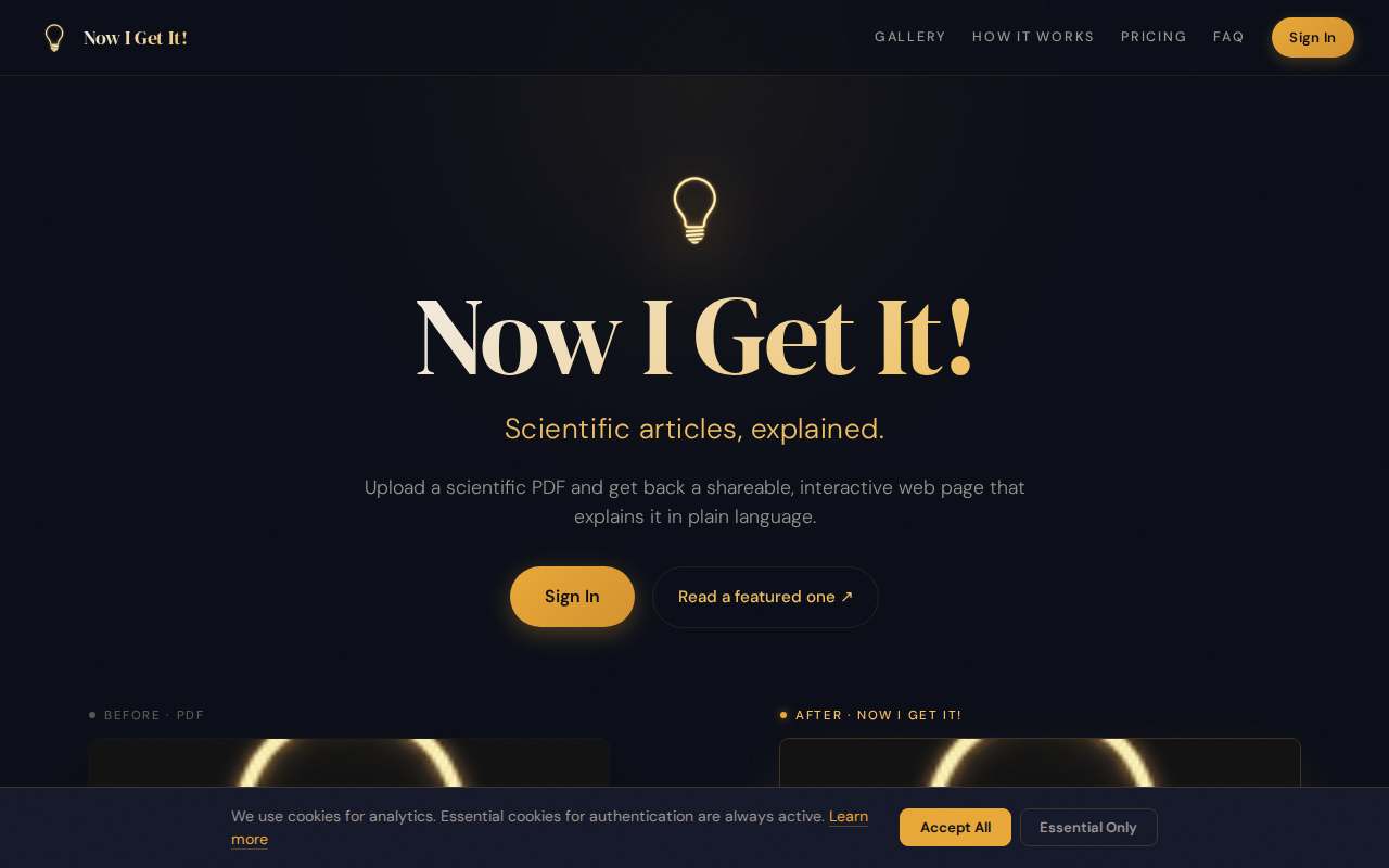 Live homepage screenshot of Nowigetit.us captured by SEOVally